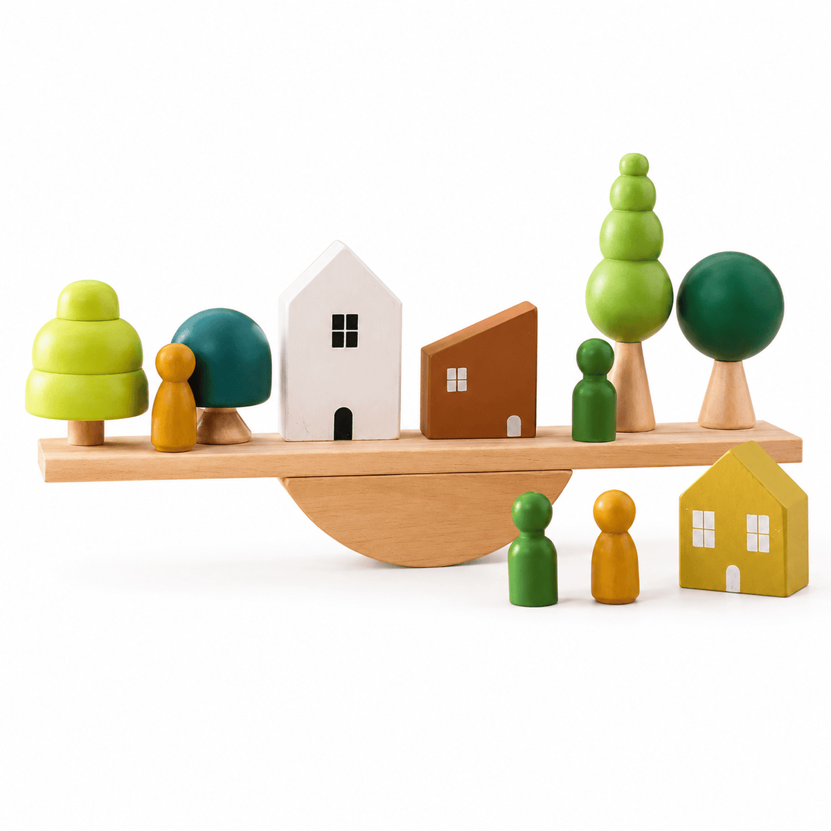 Montessoriland Montessori-Balancierspiel mit Waldfiguren