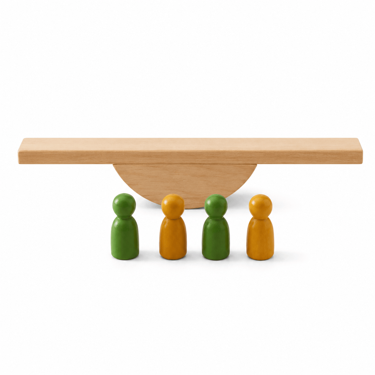Montessoriland Montessori-Balancierspiel mit Waldfiguren
