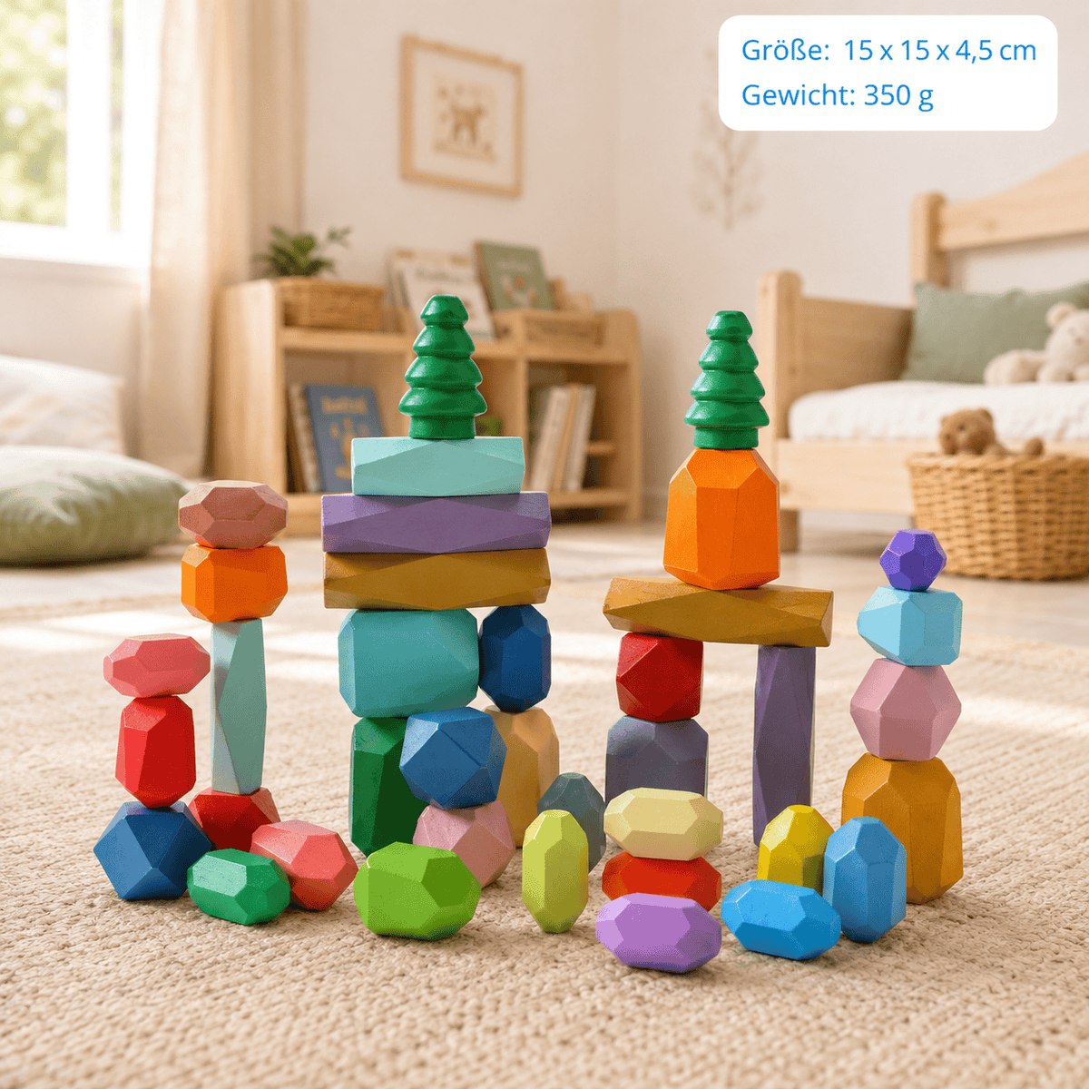 Montessoriland Montessori-Balanciersteine