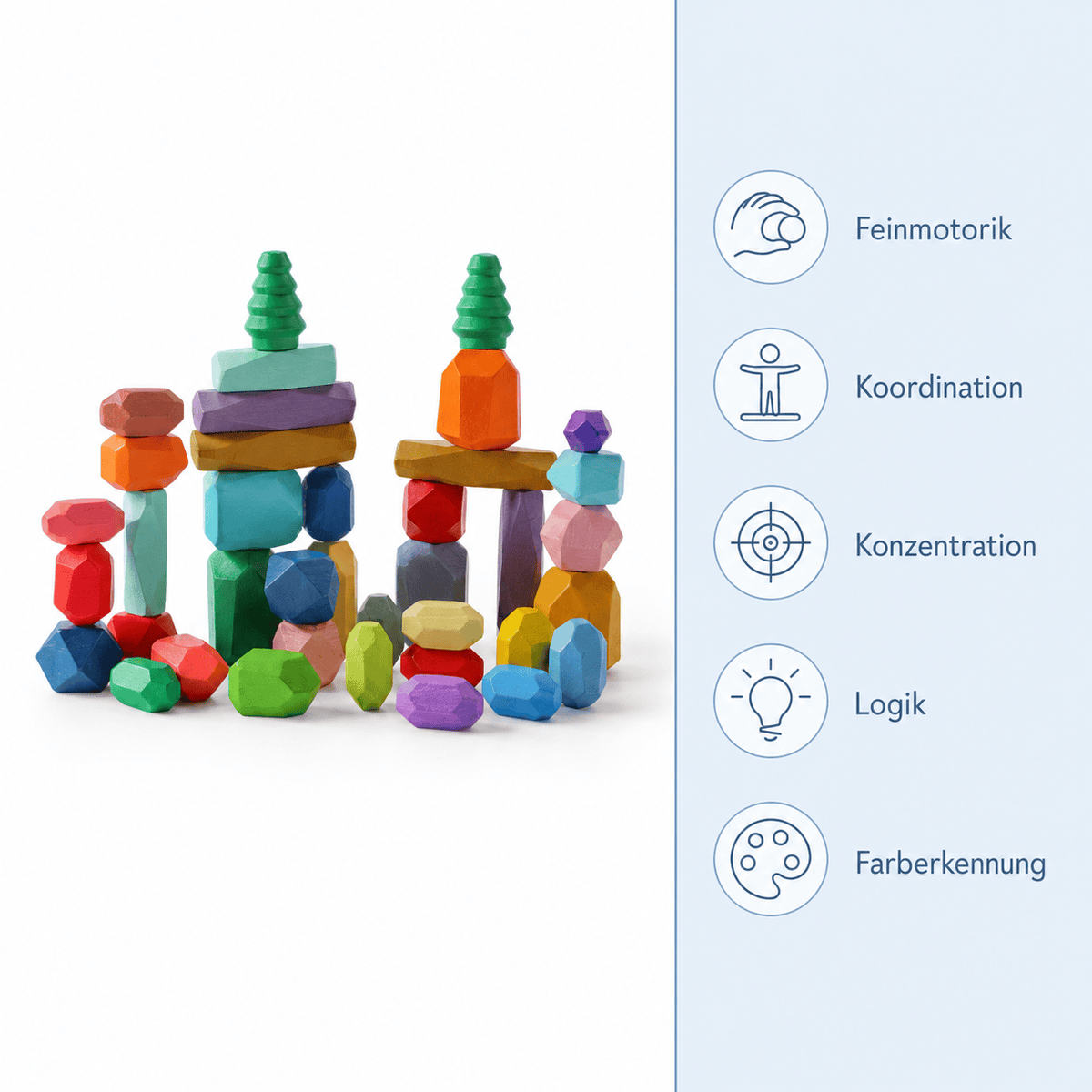 Montessoriland Montessori-Balanciersteine