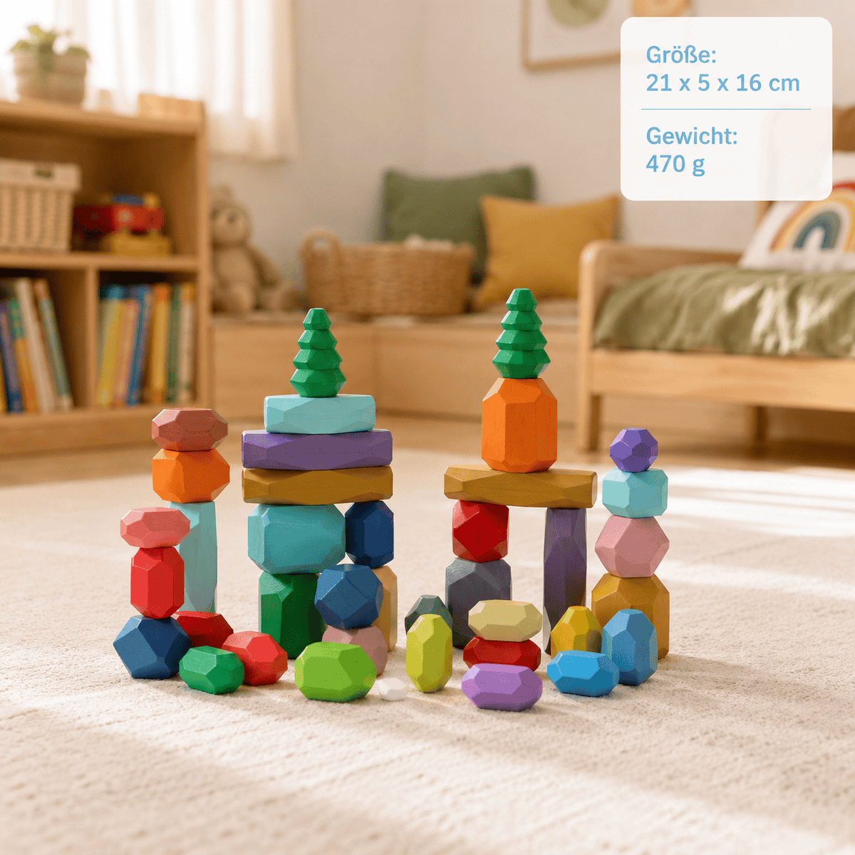 Montessoriland Montessori-Balanciersteine