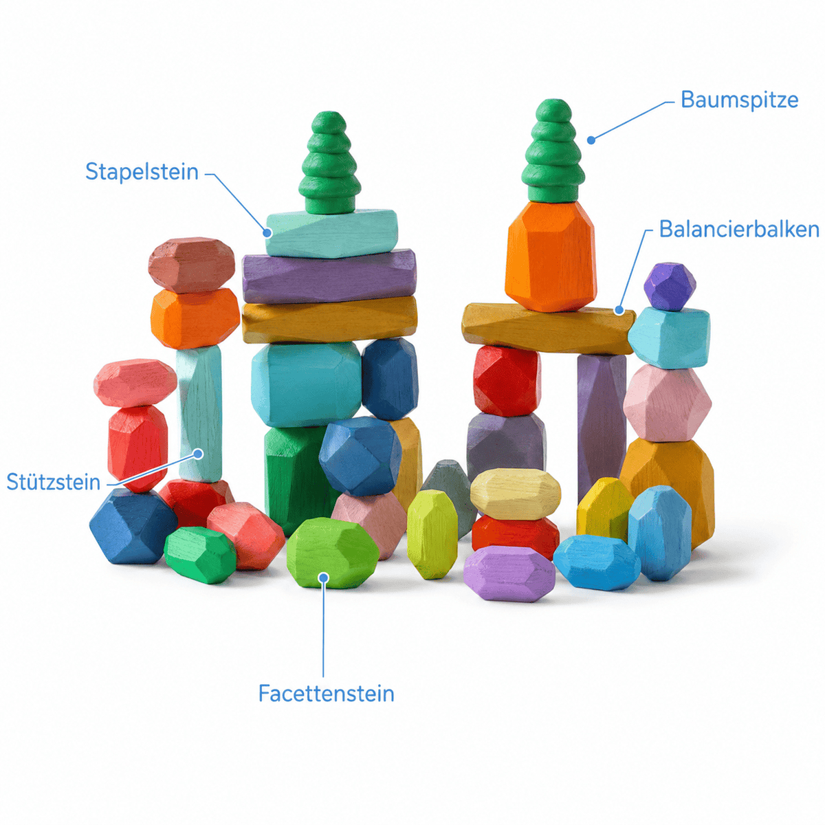 Montessoriland Montessori-Balanciersteine