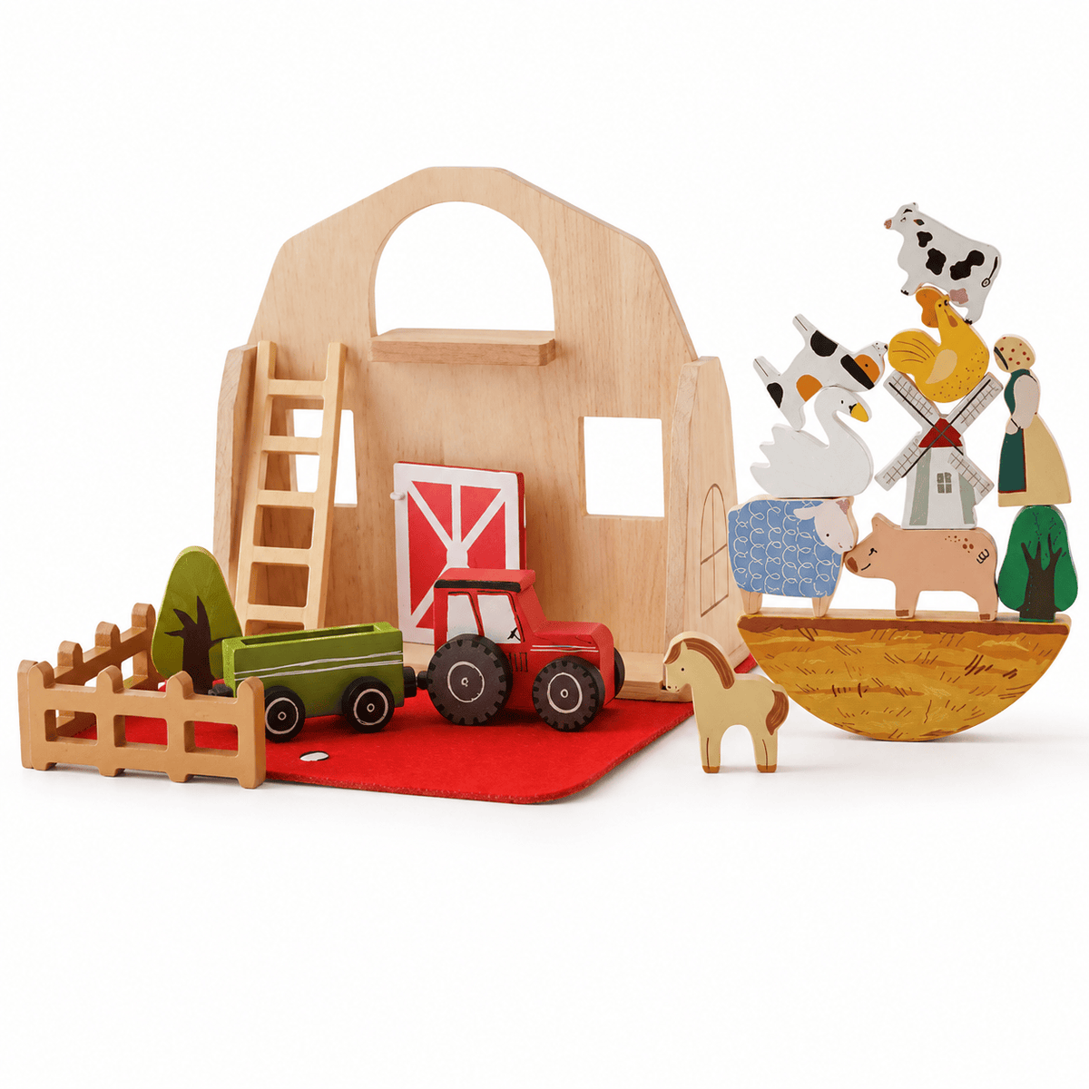 Montessoriland Montessori-Bauernhof-Spielset