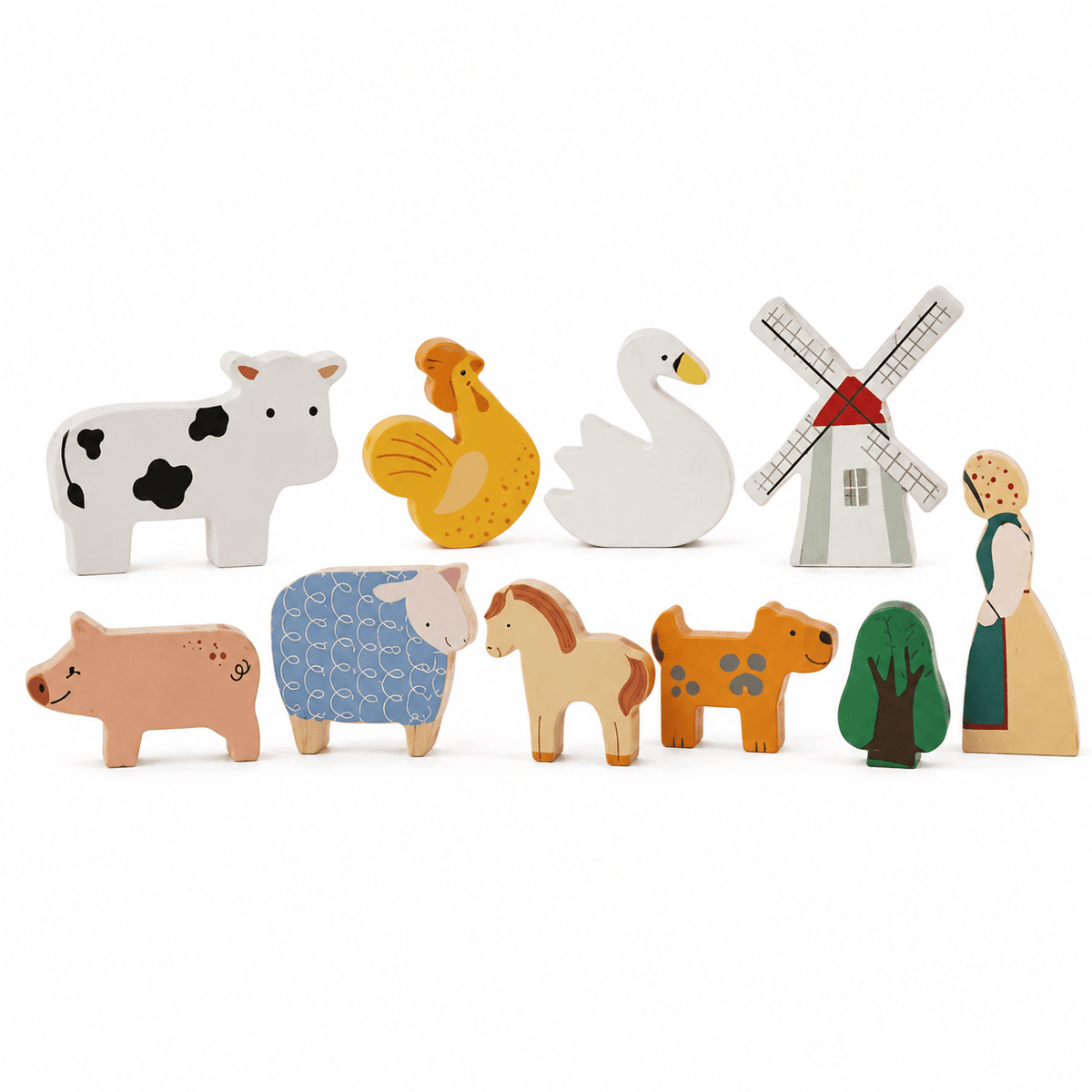 Montessoriland Montessori-Bauernhof-Spielset