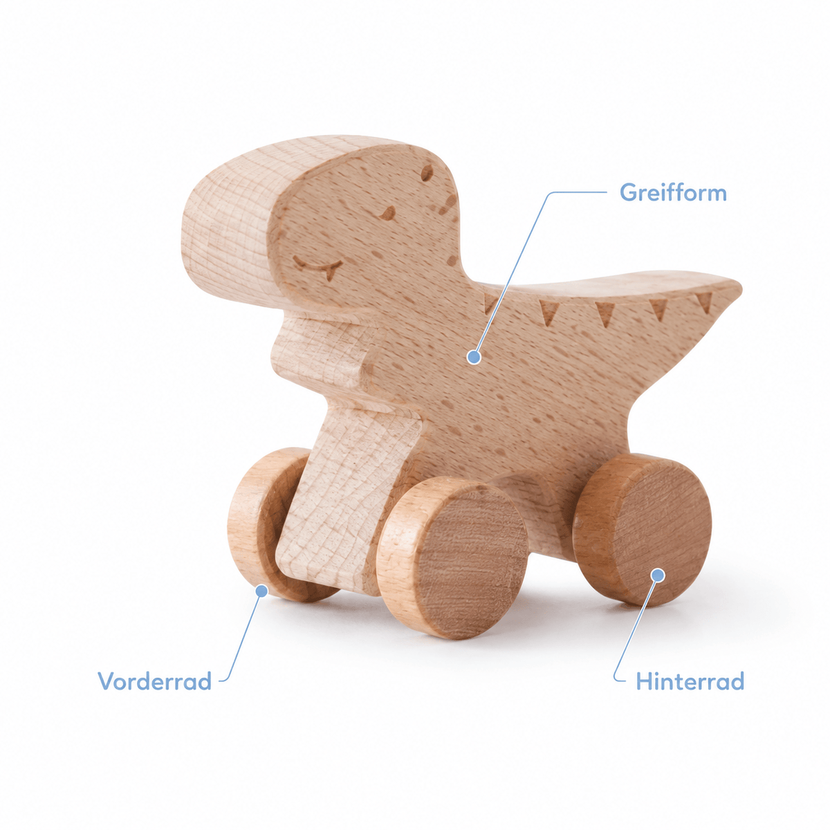 Montessoriland Montessori-Dinosaurierauto