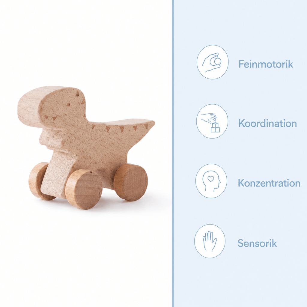 Montessoriland Montessori-Dinosaurierauto
