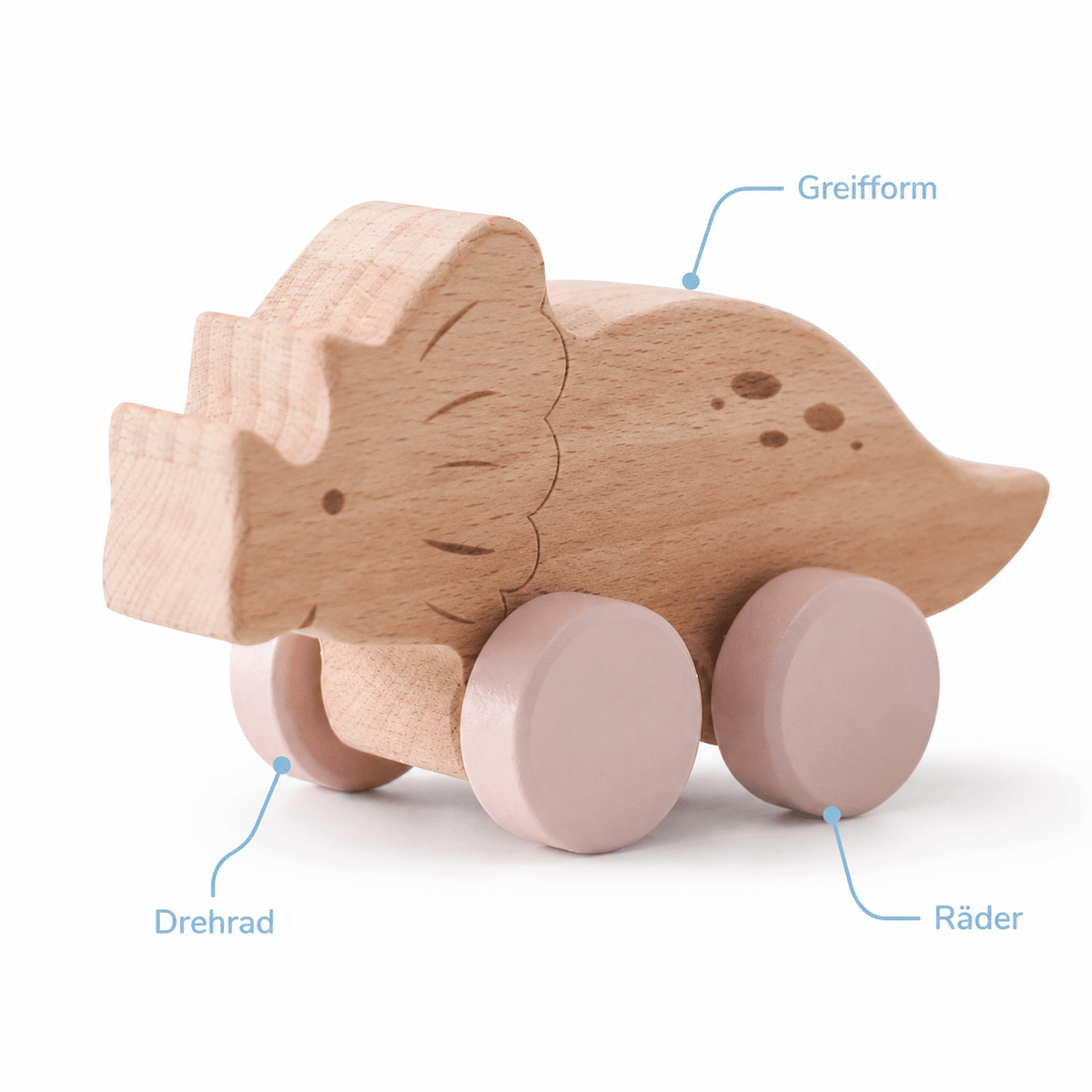 Montessoriland Montessori-Dinosaurierauto