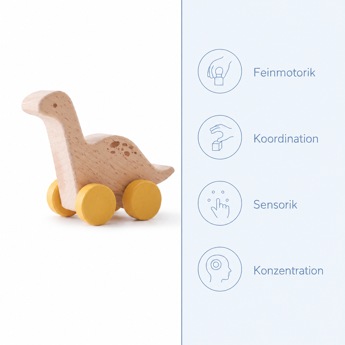 Montessoriland Montessori-Dinosaurierauto