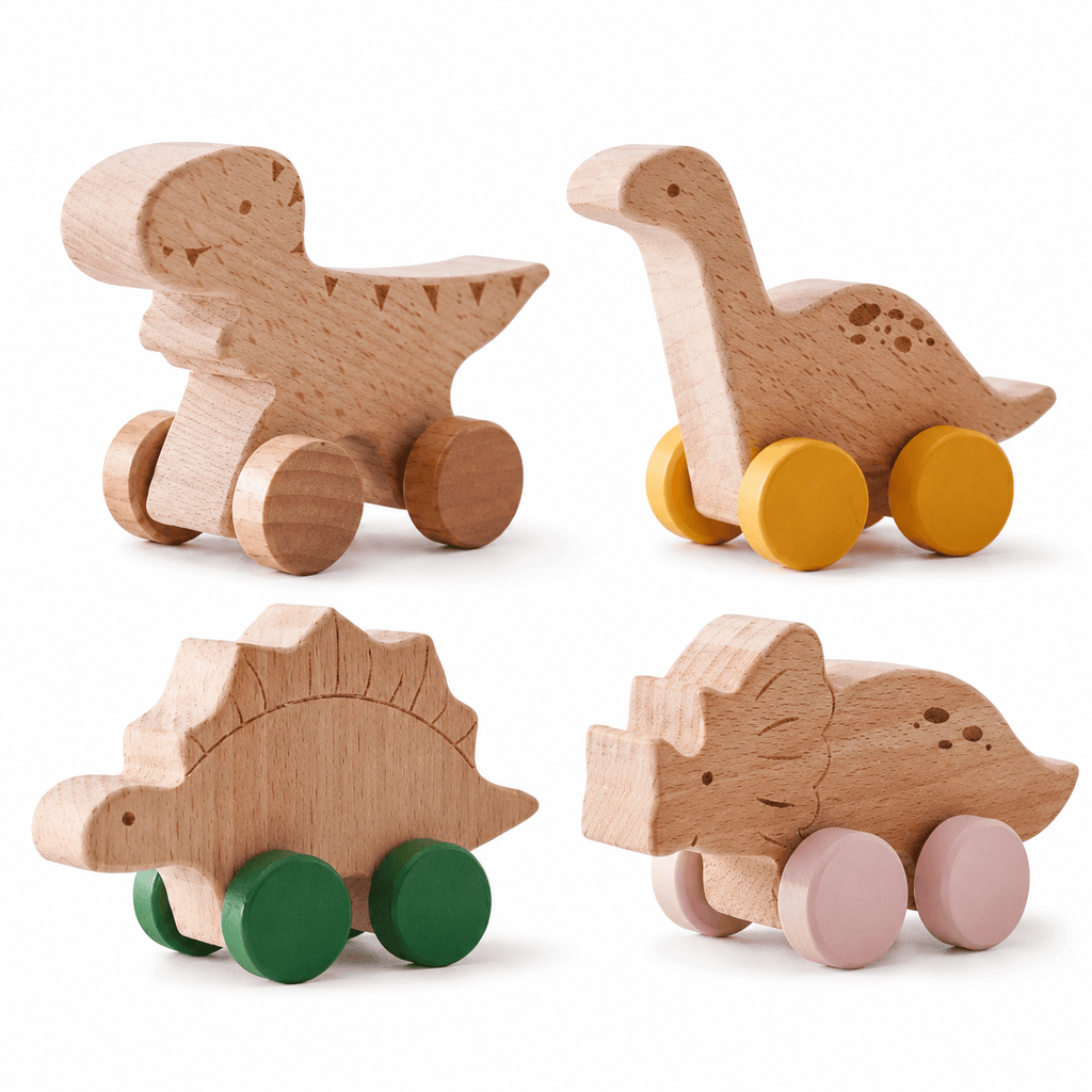 Montessoriland Montessori-Dinosaurierautos