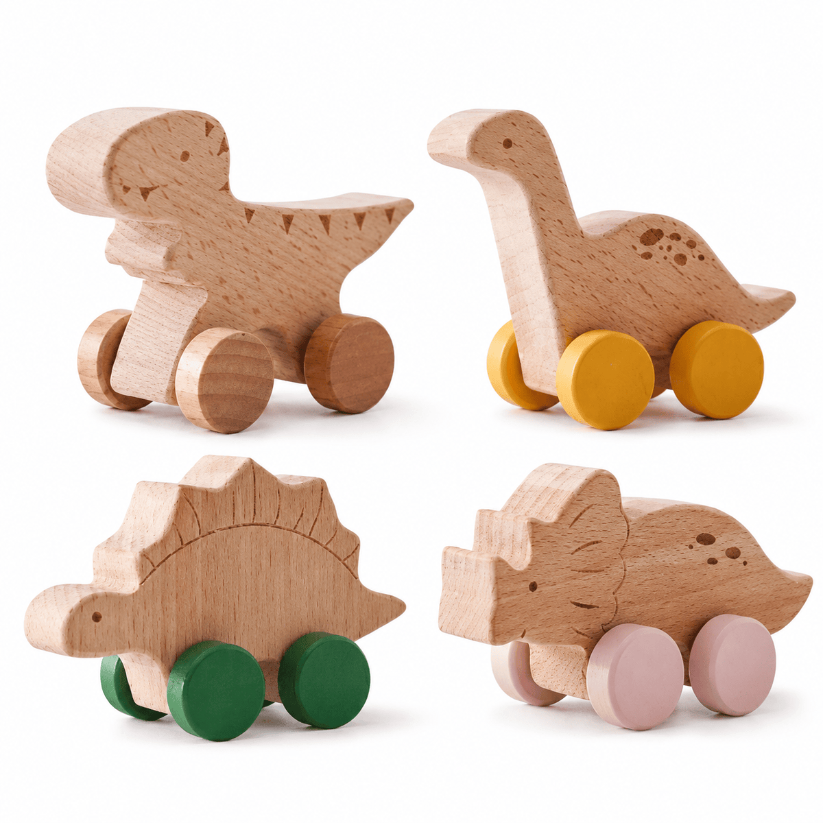 Montessoriland Montessori-Dinosaurierautos