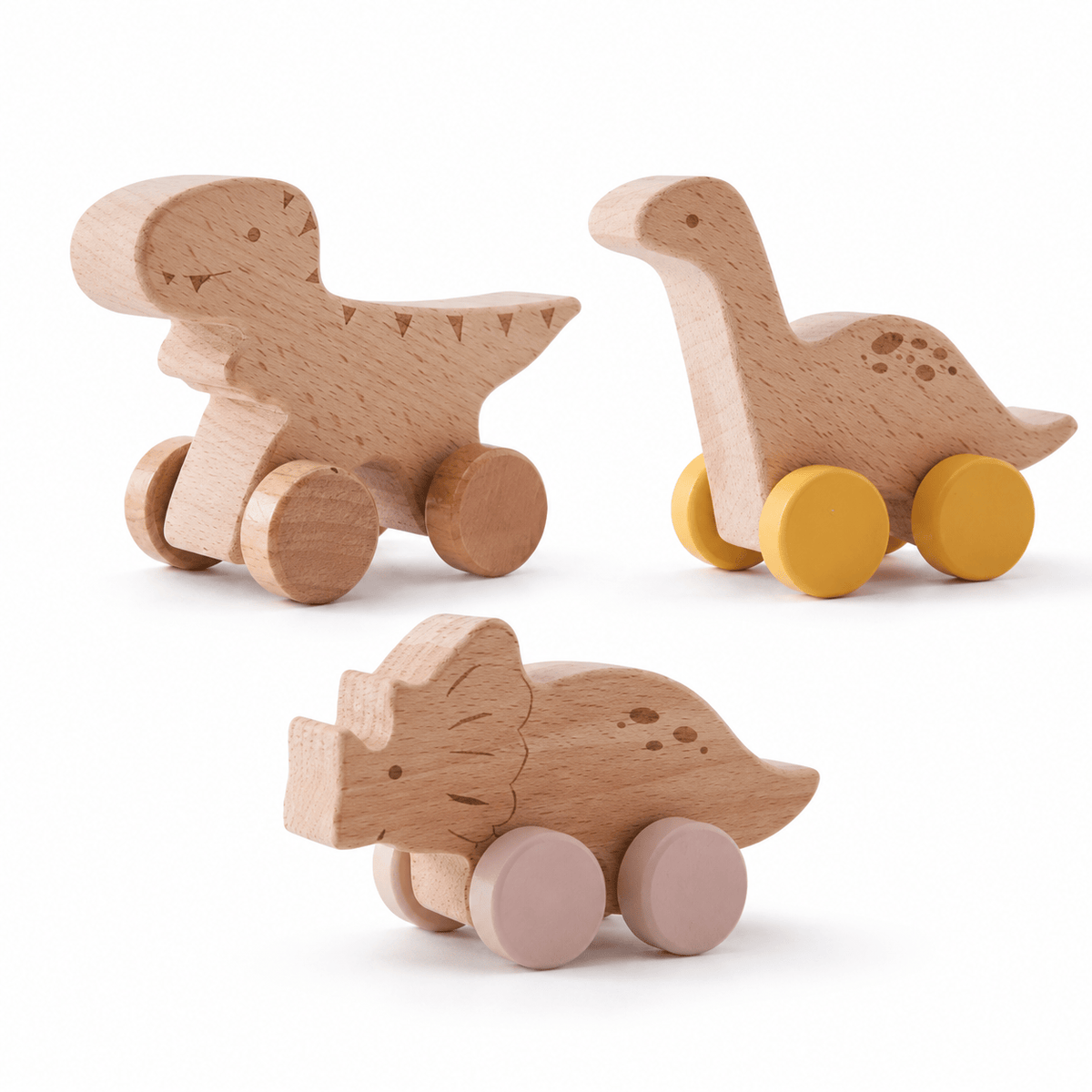 Montessoriland Montessori-Dinosaurierautos