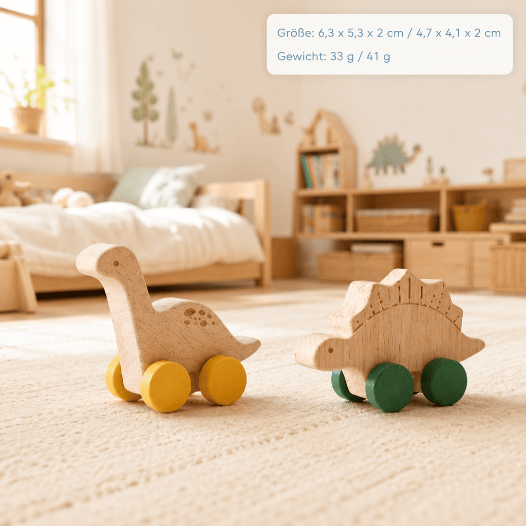 Montessoriland Montessori-Dinosaurierautos