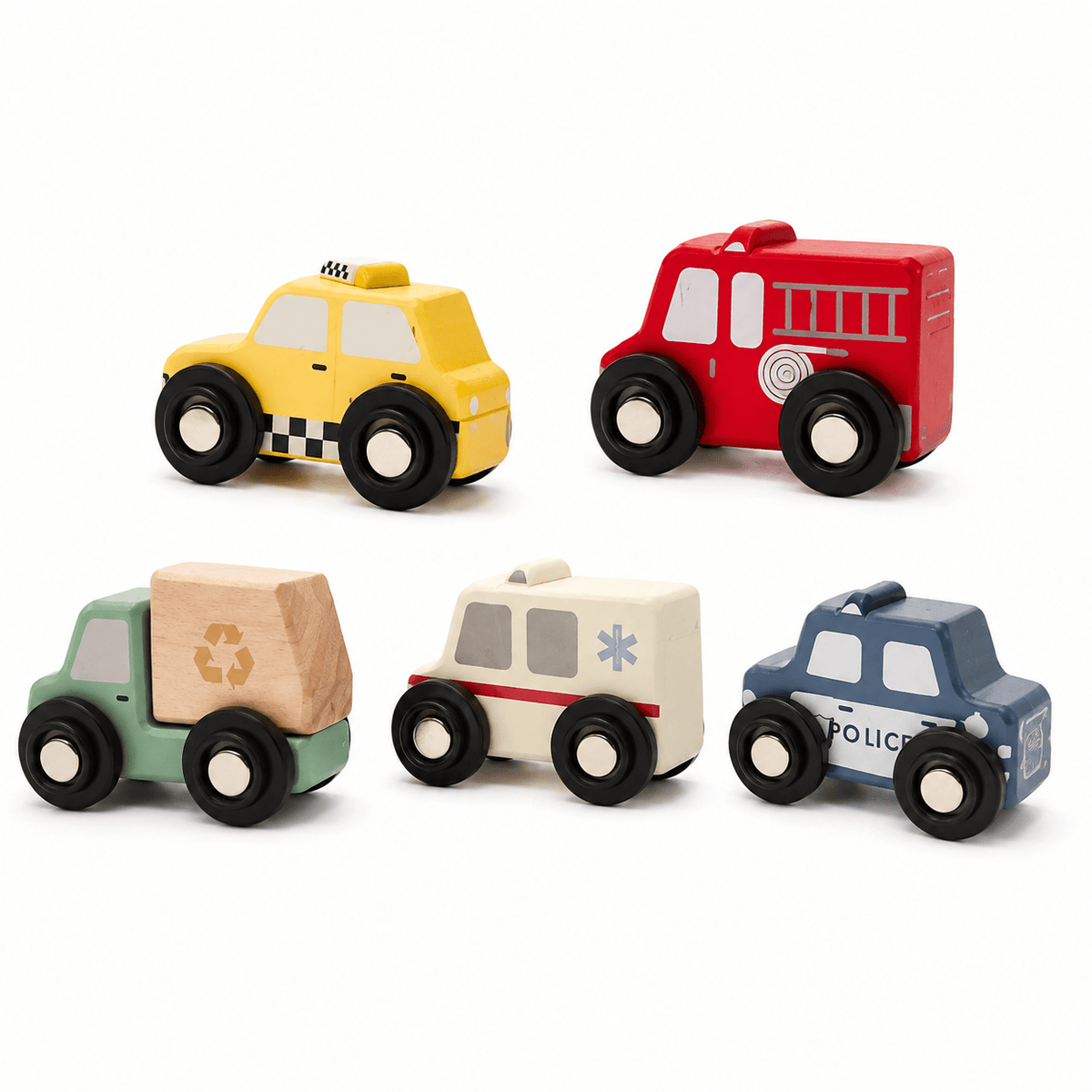 Montessoriland Montessori-Fahrzeugpuzzle
