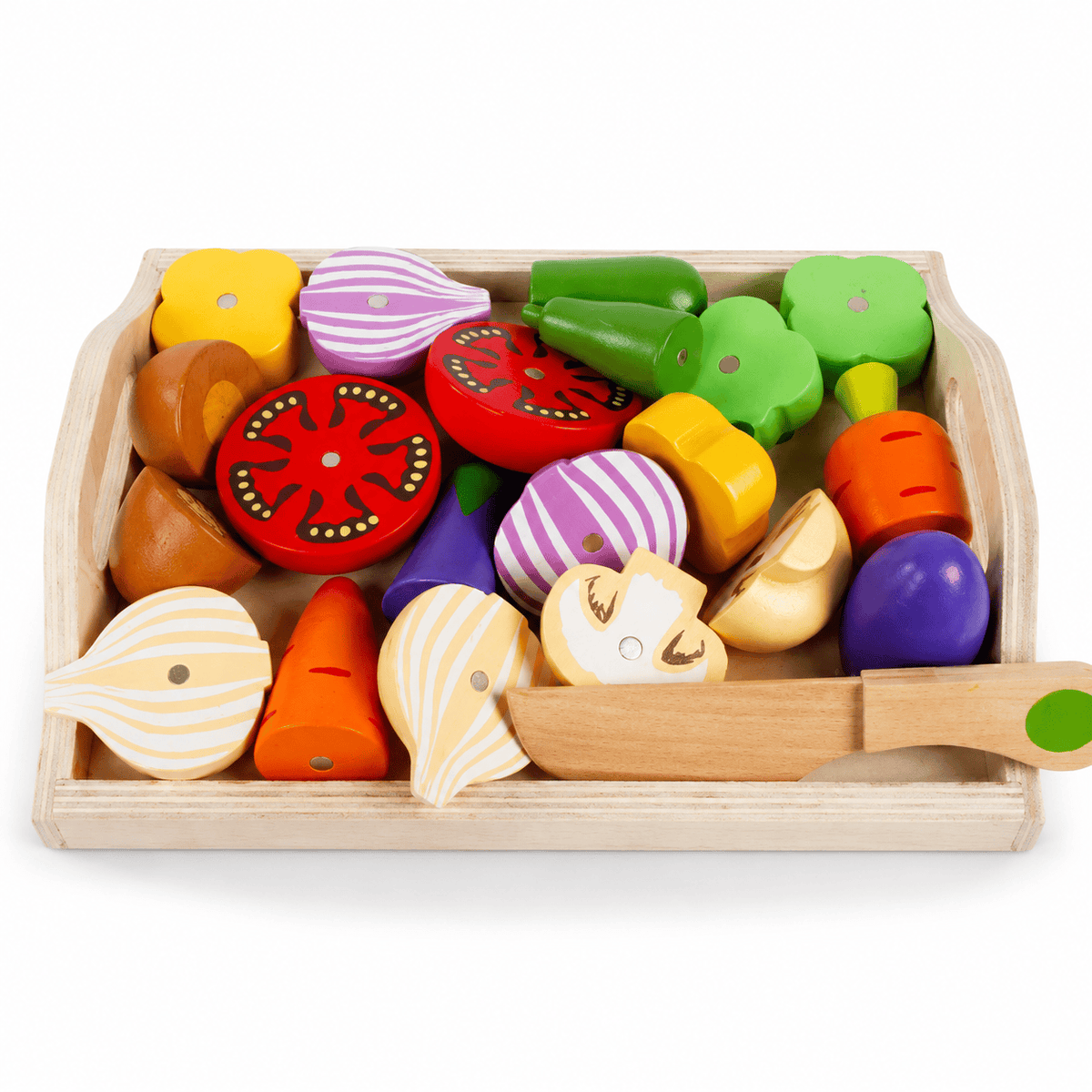 Montessoriland Montessori-Gemüseschneideset
