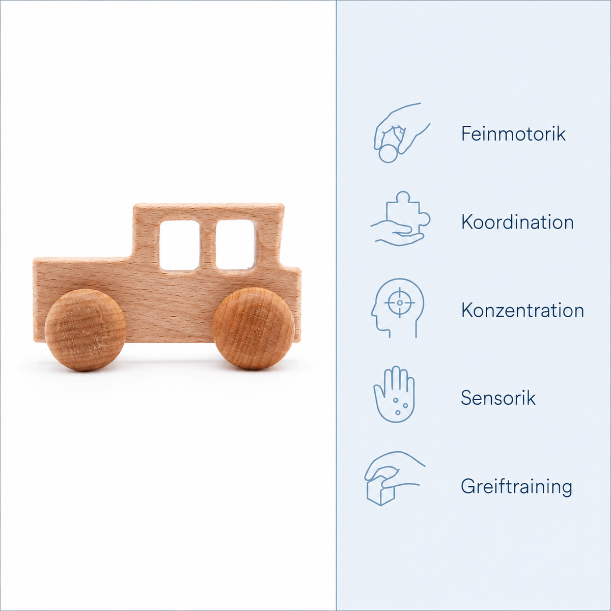 Montessoriland Montessori-Holzauto