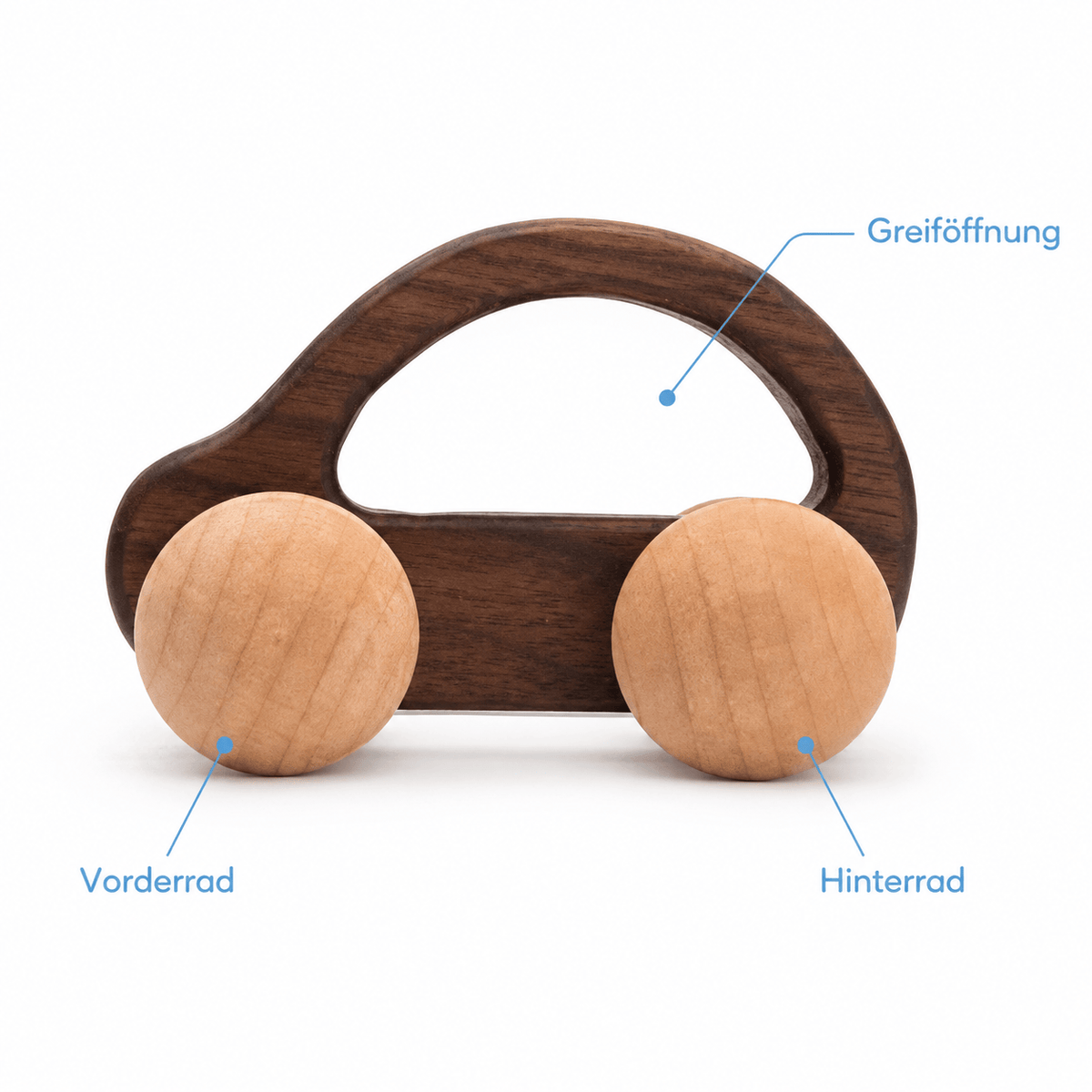 Montessoriland Montessori-Holzauto mit Griff
