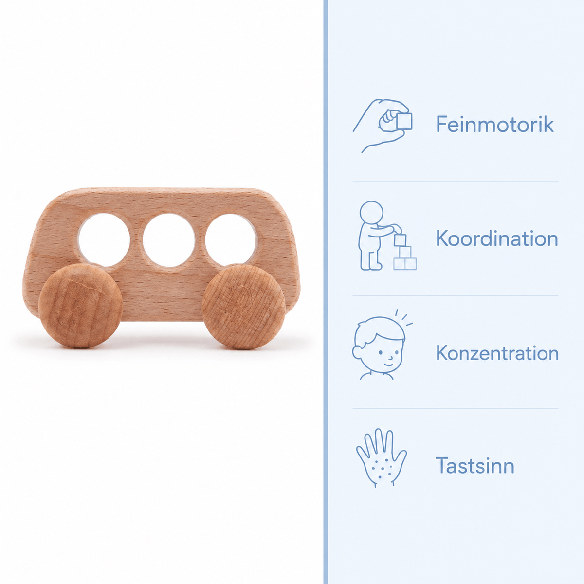 Montessoriland Montessori-Holzbus