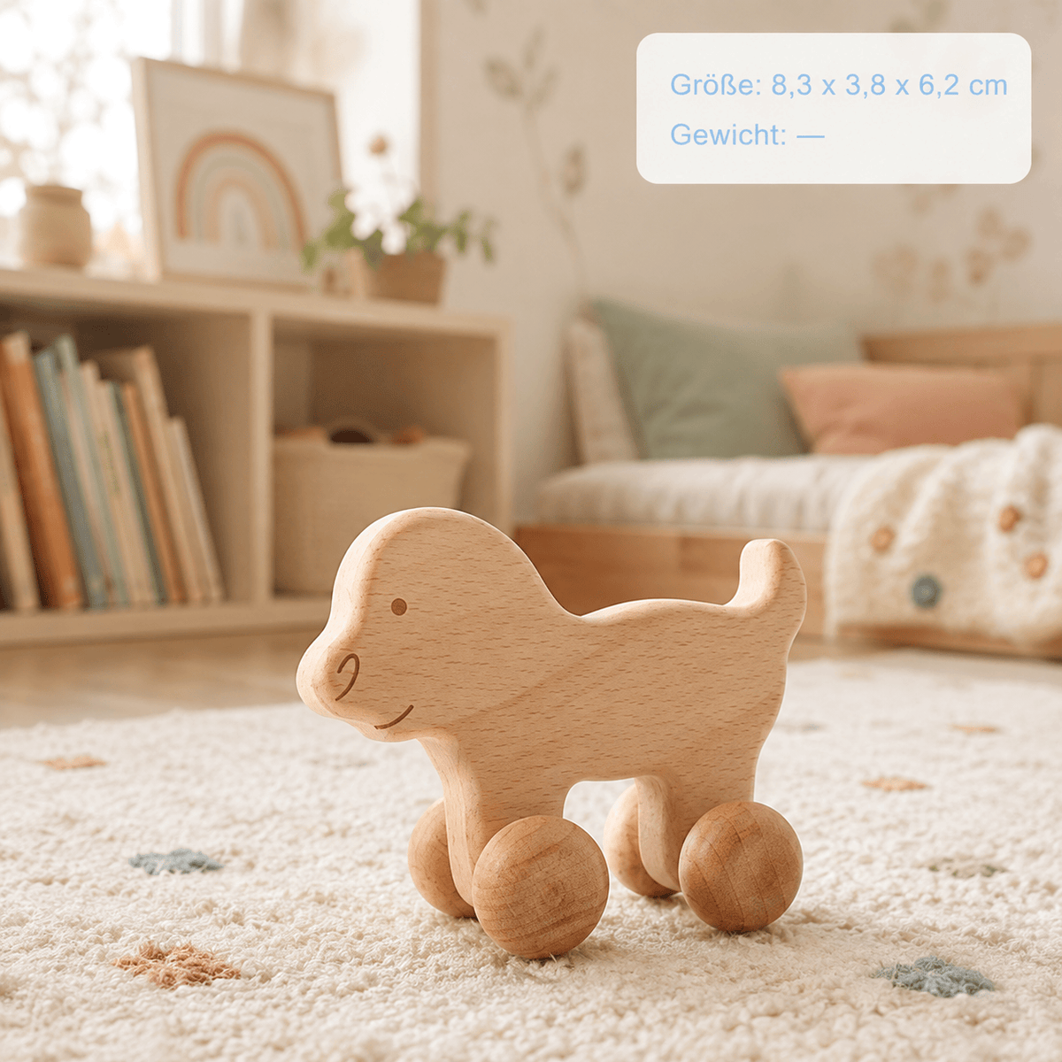 Montessoriland Montessori-Hund auf Rollen