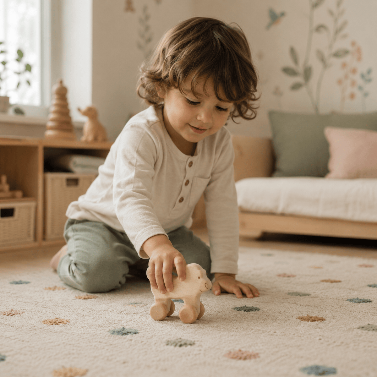 Montessoriland Montessori-Hund auf Rollen