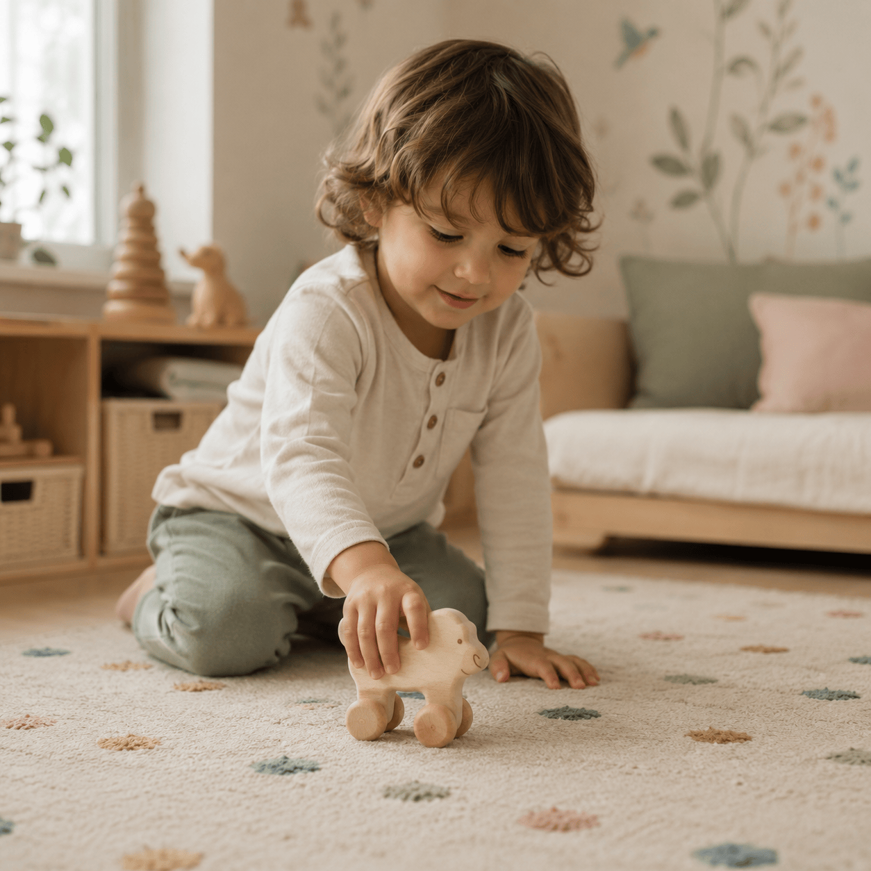 Montessoriland Montessori-Hund auf Rollen Bild