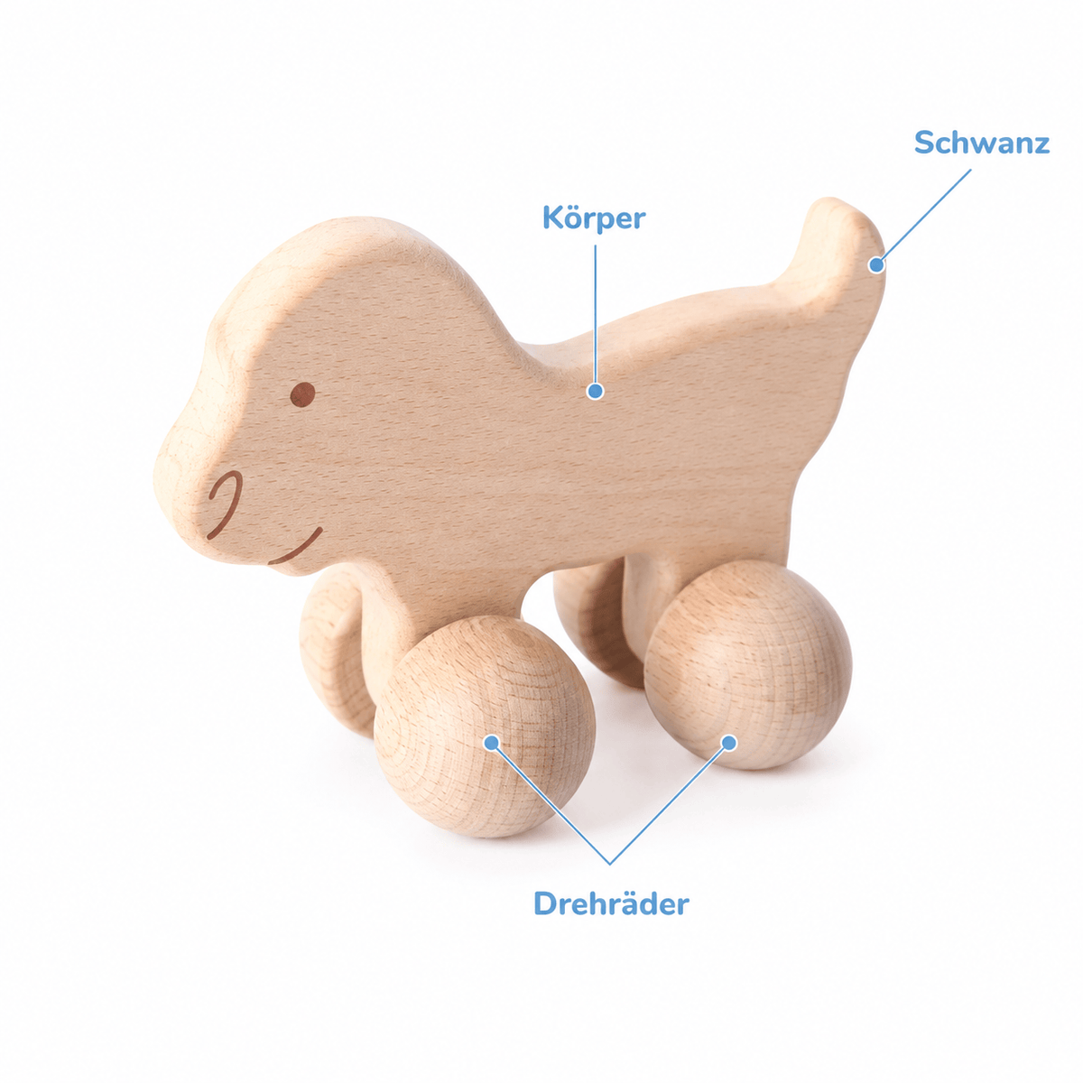 Montessoriland Montessori-Hundeauto