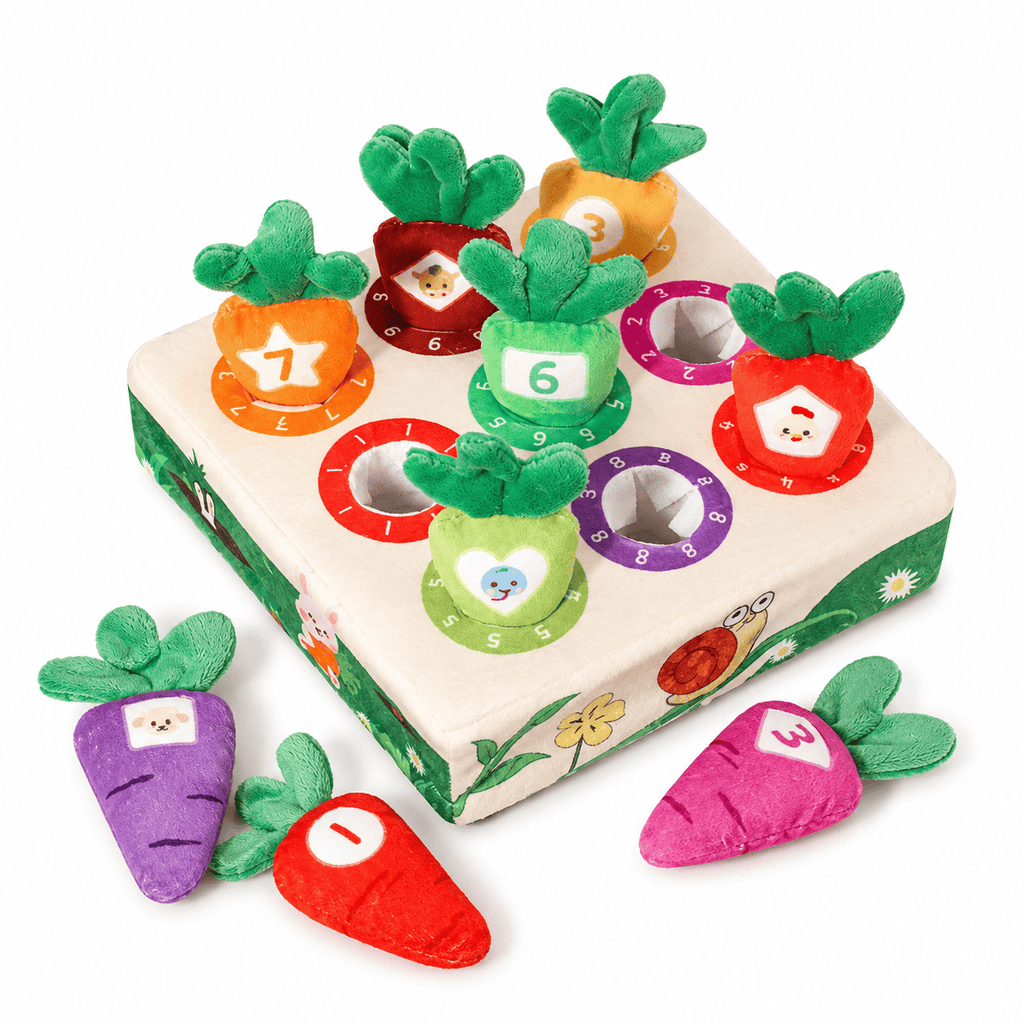 Montessoriland Montessori-Karotten-Steckspiel
