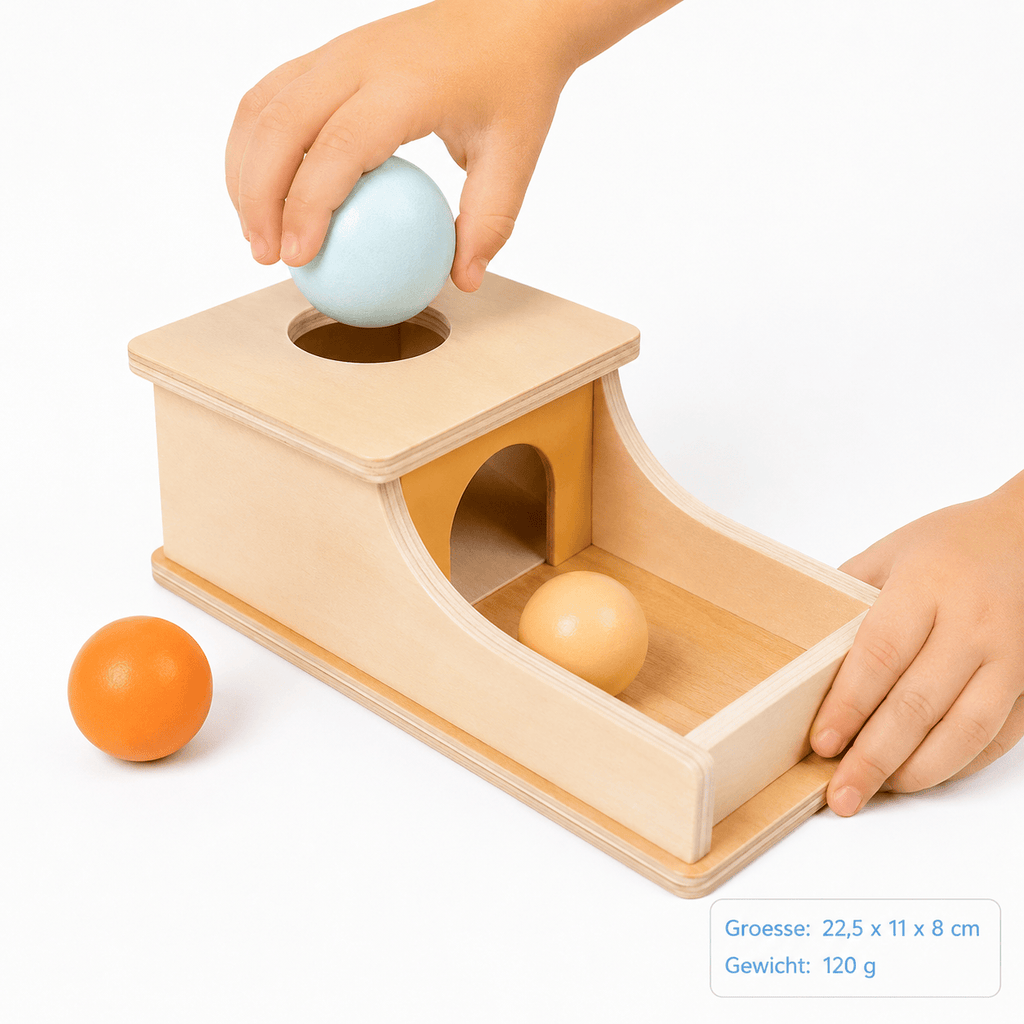 Montessoriland Montessori-Kugelbox mit Rampe