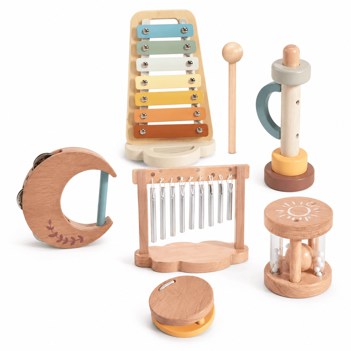 Montessoriland Montessori-Musikinstrumente-Set