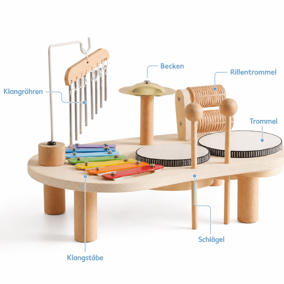 Montessoriland Montessori-Musiktisch