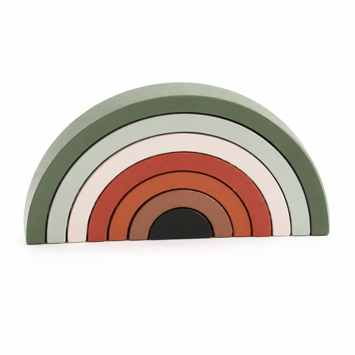 Montessoriland Montessori-Regenbogen-Stapelspiel