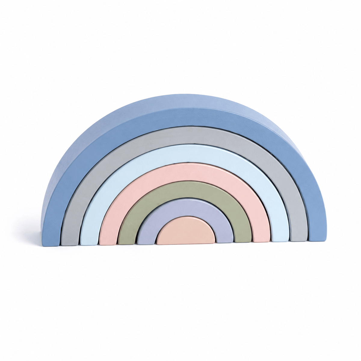 Montessoriland Montessori-Regenbogen-Stapelspiel