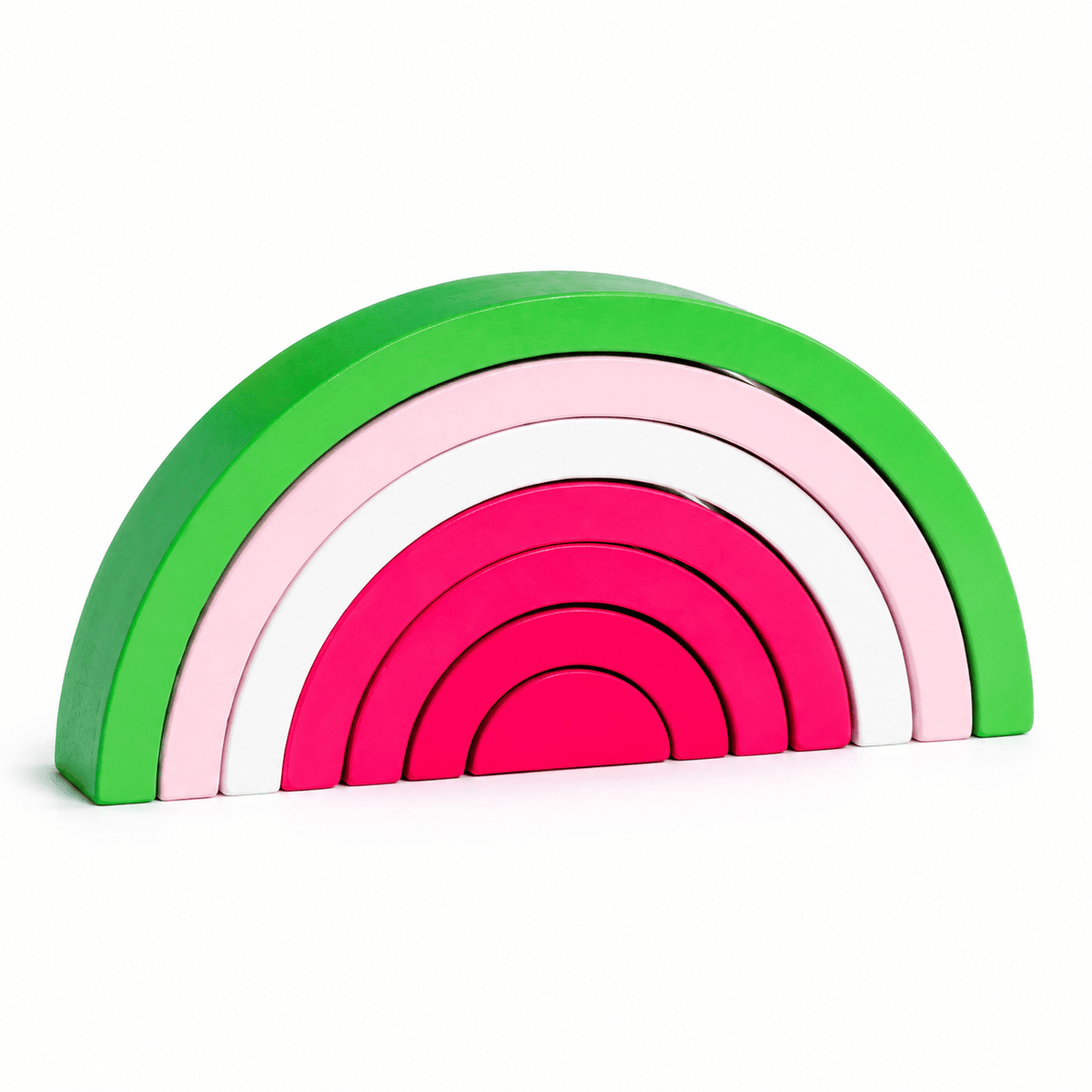 Montessoriland Montessori-Regenbogen-Stapelspiel
