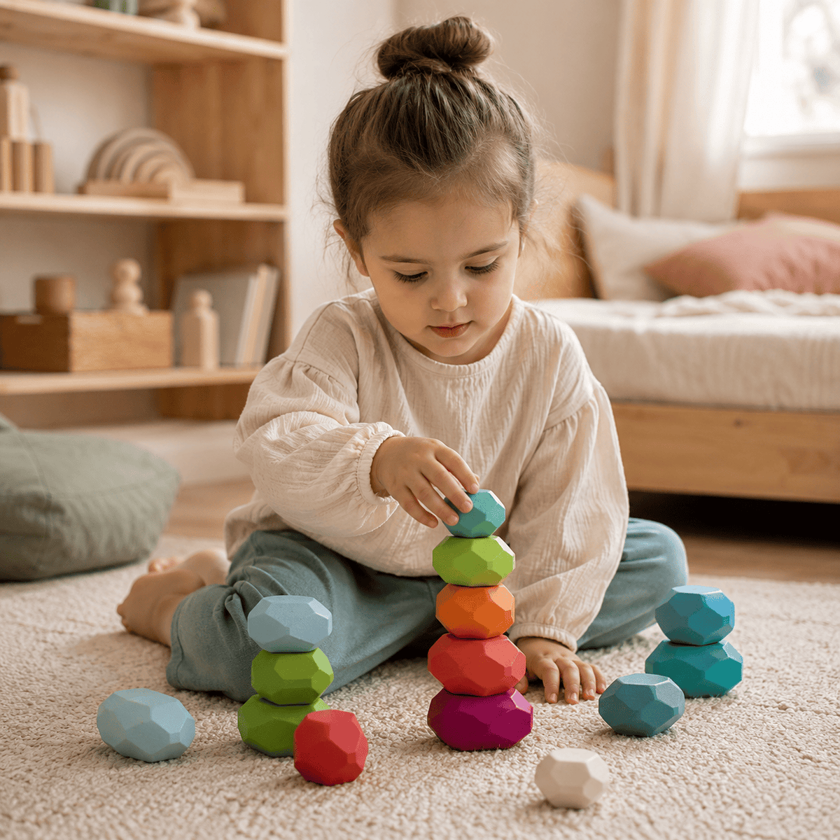 Montessoriland Montessori-Regenbogensteine