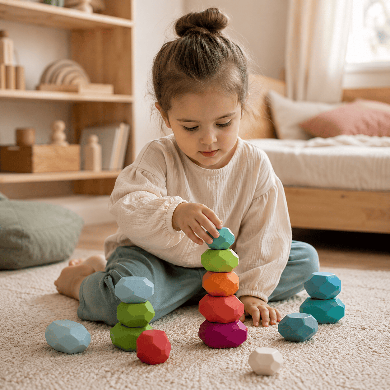 Montessoriland Montessori-Regenbogensteine Bild