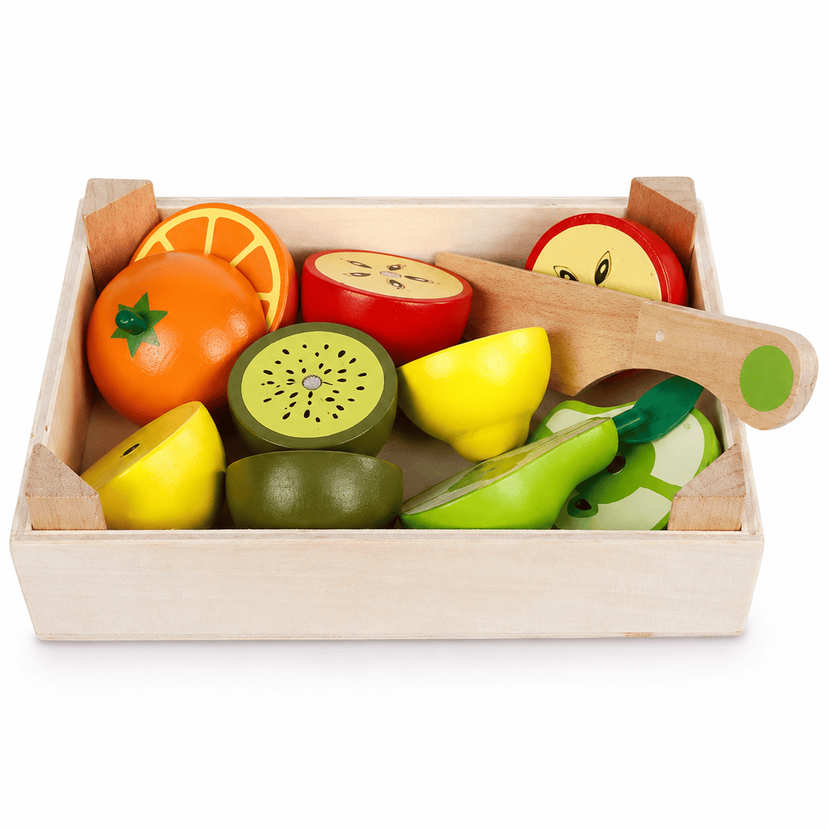 Montessoriland Montessori-Schneideobst-Set