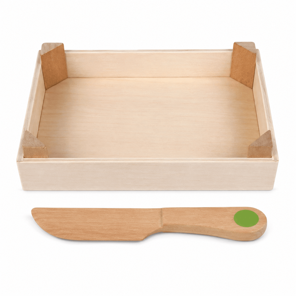 Montessoriland Montessori-Schneideobst-Set
