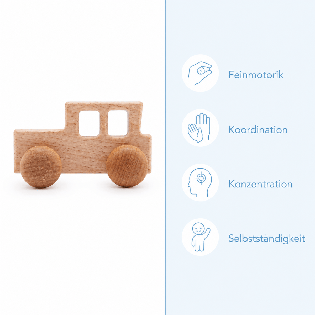 Montessoriland Montessori-Spielzeuglastwagen