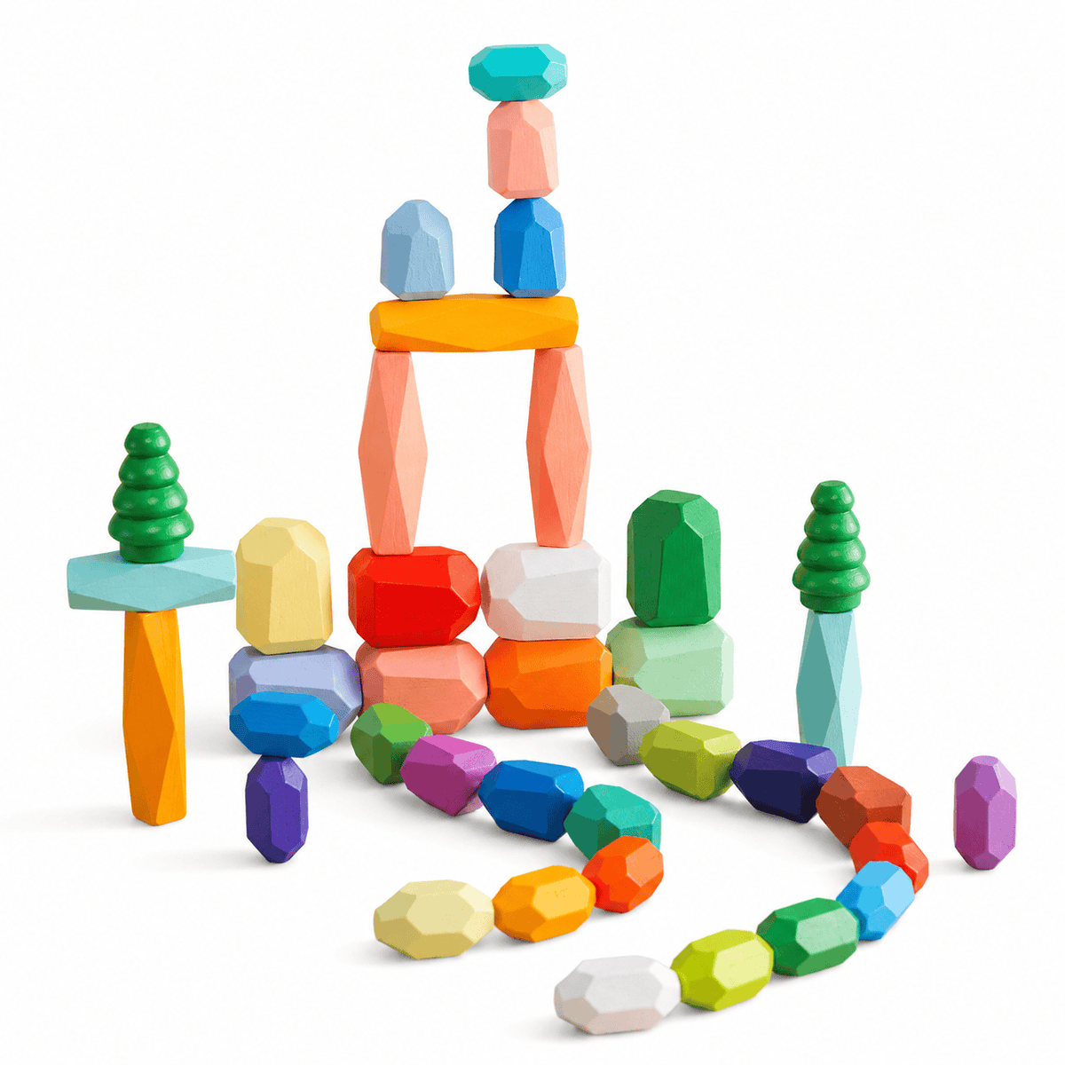 Montessoriland Montessori-Stapelbausteine