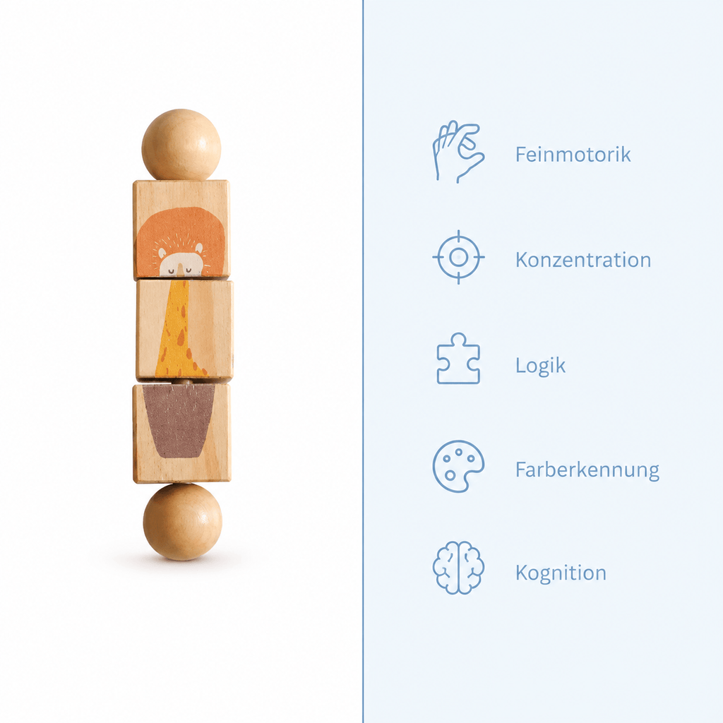 Montessoriland Montessori-Stapelpuzzle