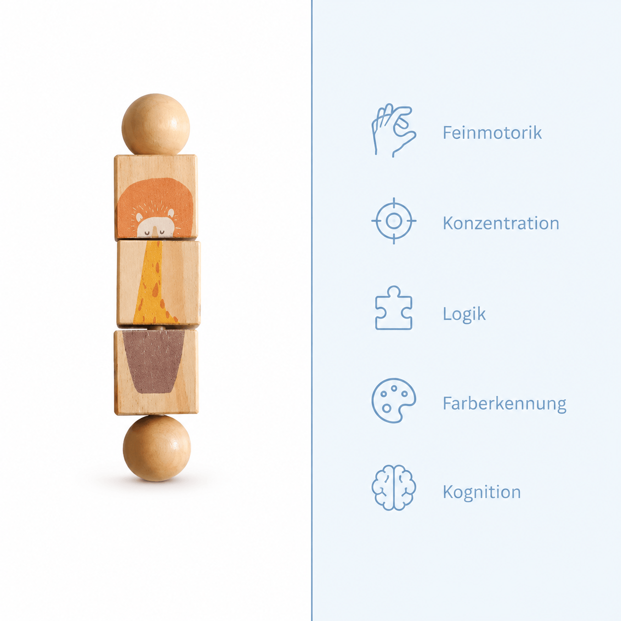 Montessoriland Montessori-Stapelpuzzle Bild