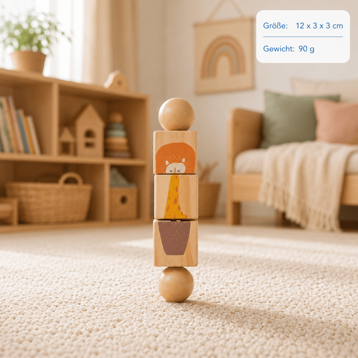 Montessoriland Montessori-Stapelpuzzle