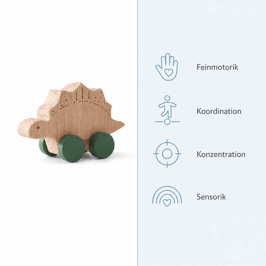 Montessoriland Montessori-Stegosaurusauto
