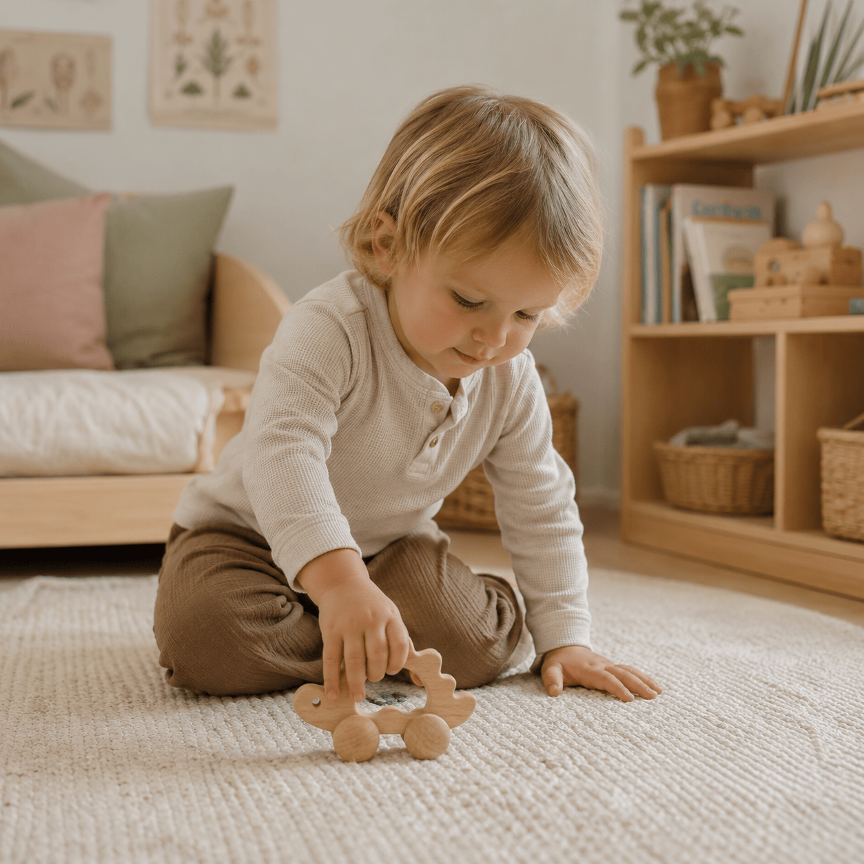 Montessoriland Montessori-Stegosaurusauto Bild