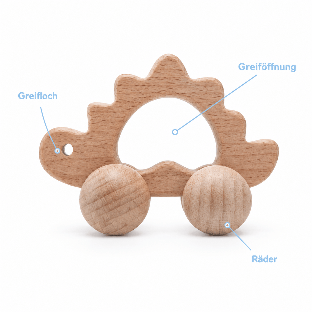 Montessoriland Montessori-Stegosaurusauto