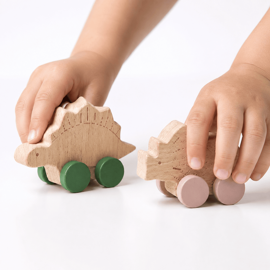 Montessoriland Montessori-Stegosaurusautos