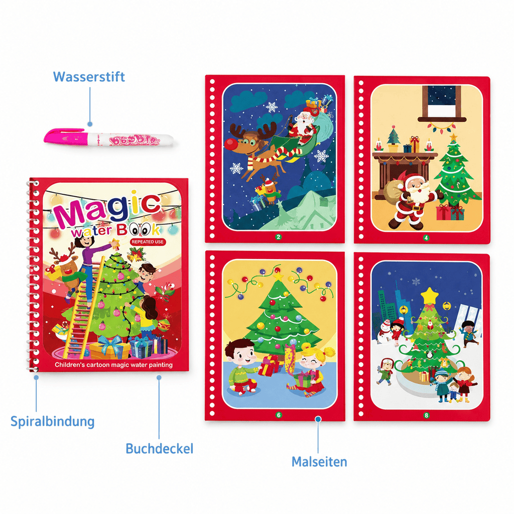 Montessoriland Montessori-Wassermalbuch