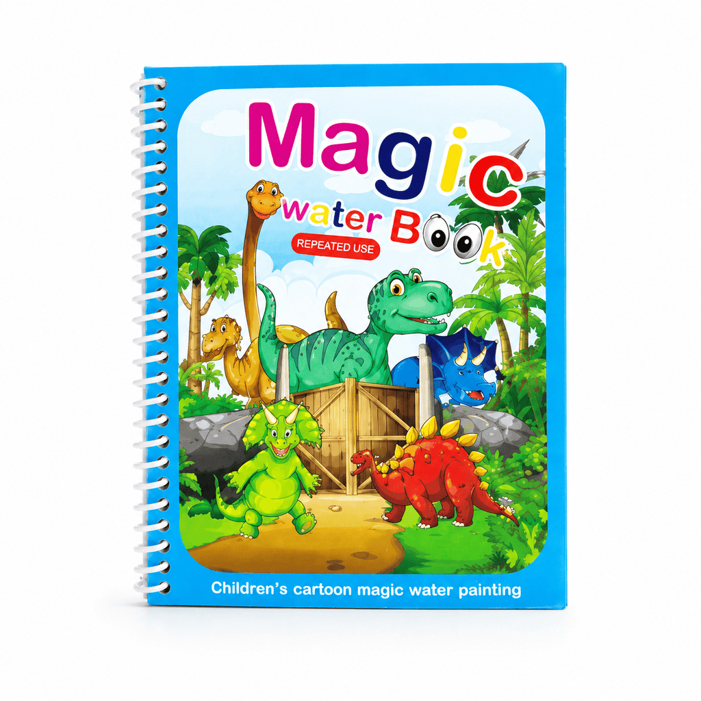 Montessoriland Montessori-Wassermalbuch mit Dinosauriern