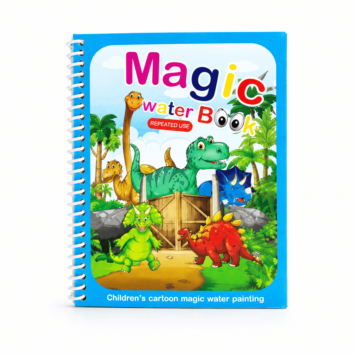 Montessoriland Montessori-Wassermalbuch mit Dinosauriern