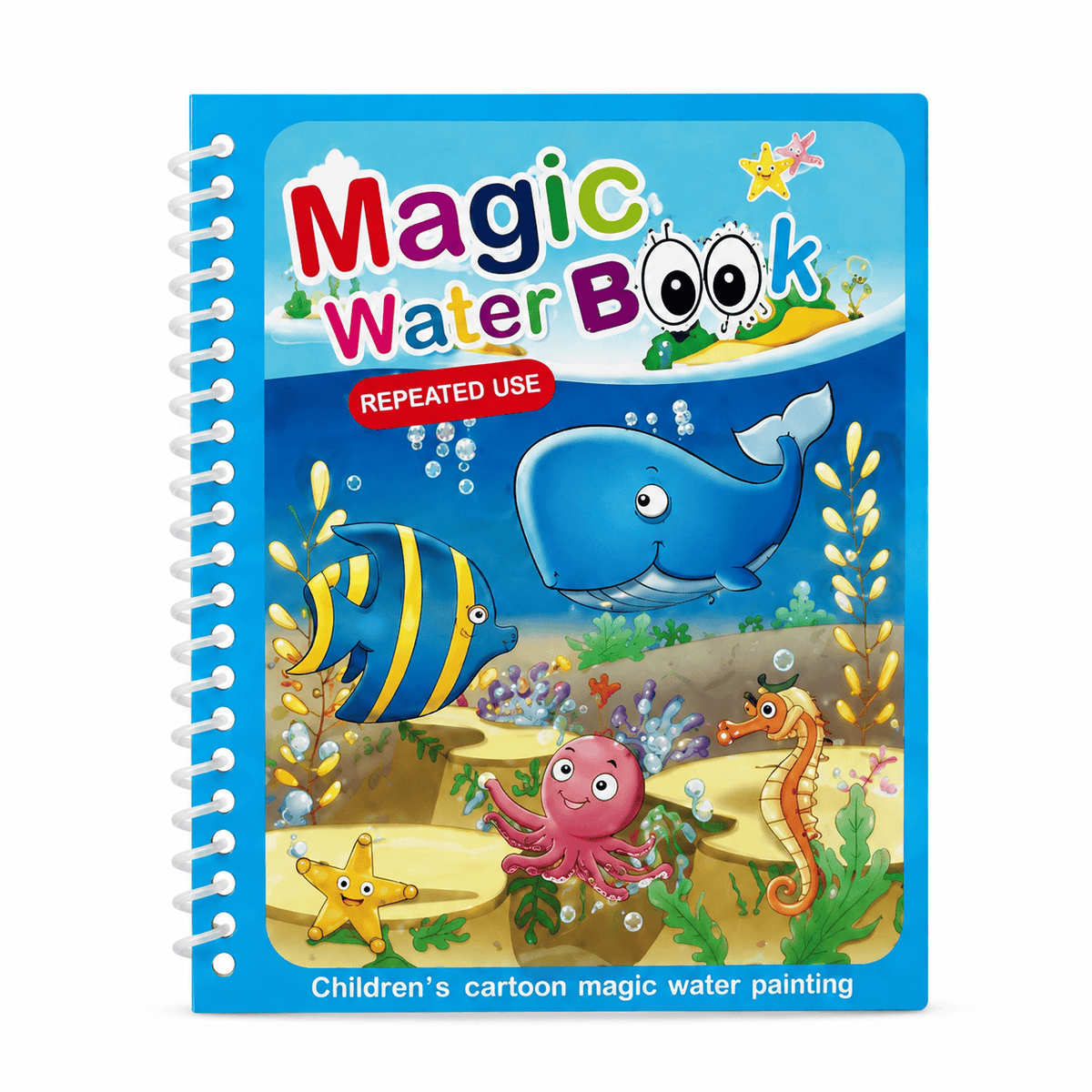 Montessoriland Montessori-Wassermalbuch mit Meeresmotiven