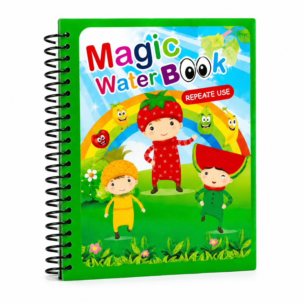 Montessoriland Montessori-Wassermalbuch mit Obstmotiven